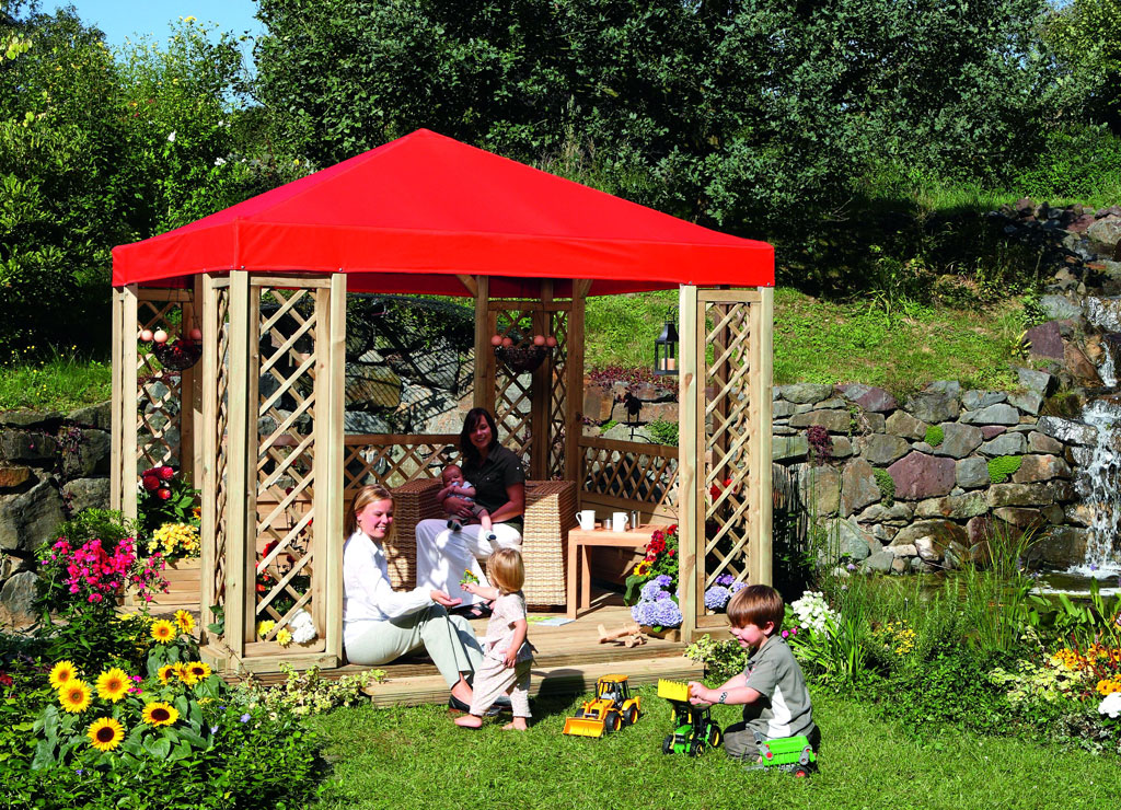 Pavillons (Grundbausatz) ab 199, € / Stück • Holz Hölzl
