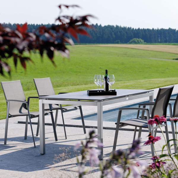 Stern Gartenmöbel Top-Aluminium Textilen Stern Gartenmöbel Top-Aluminium Textilen