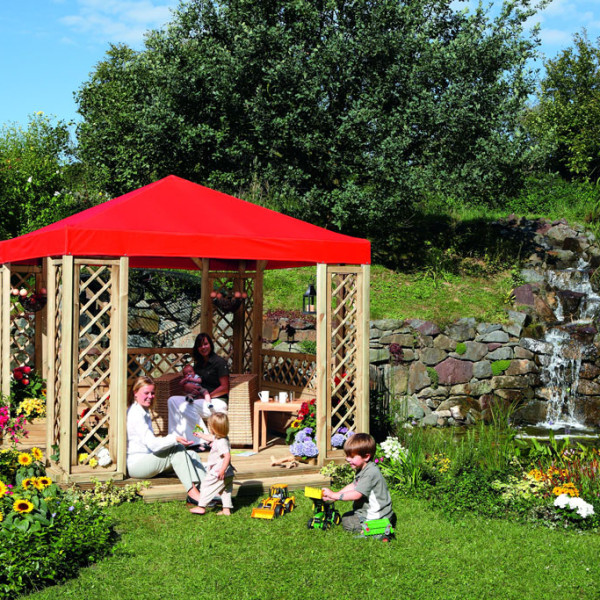 Brügmann Pavillon mit Sommerdach Brügmann Pavillon mit Sommerdach