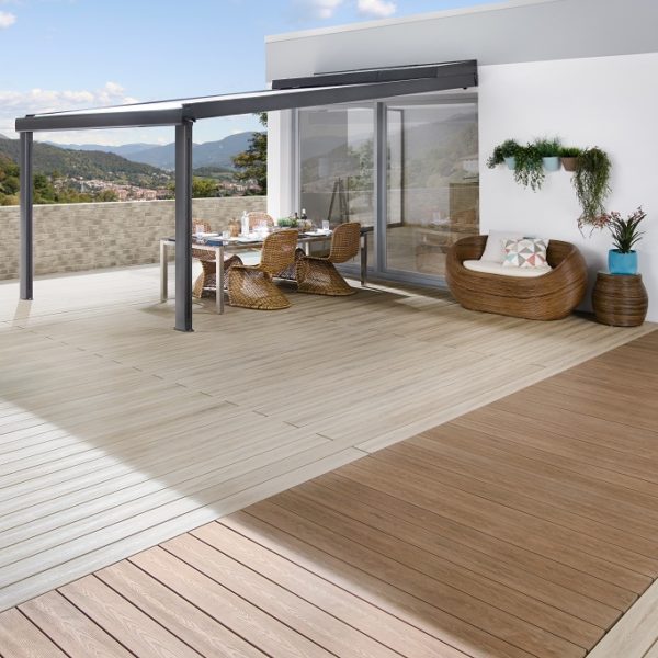 Brügmann Ambientebild WPC Massivprofil Sand Mandel