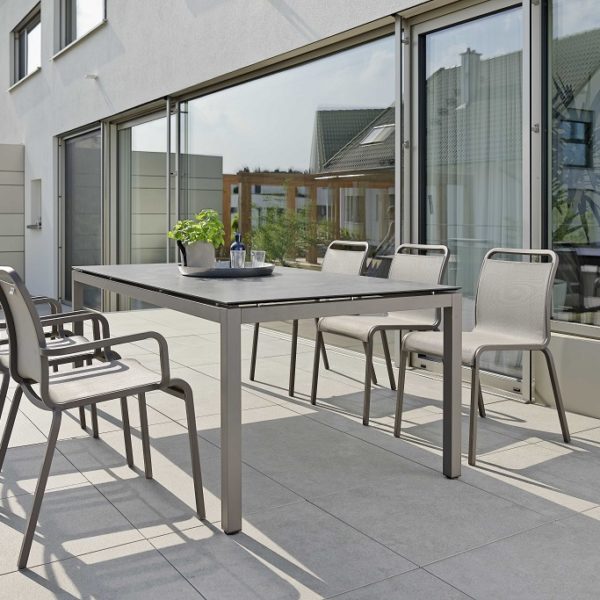 Stern Garnitur Aluminium Textilen Ambiente