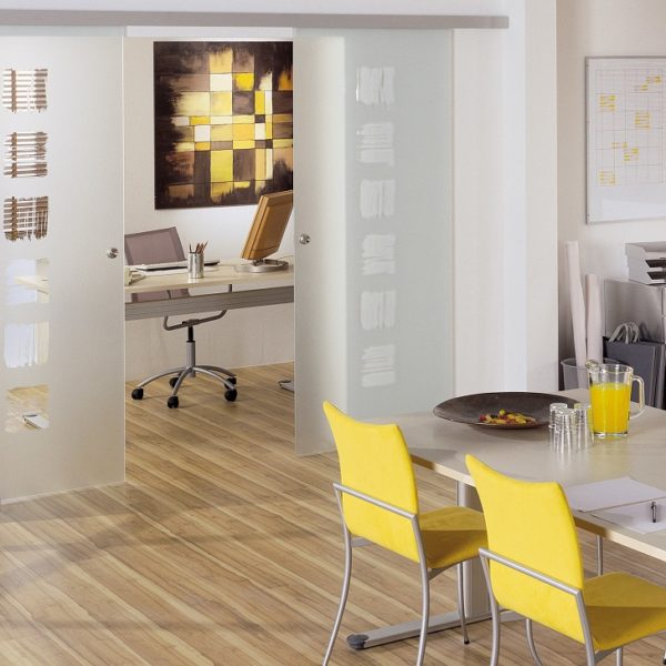 Ringo Tür Ganzglas Schiebeelement 2